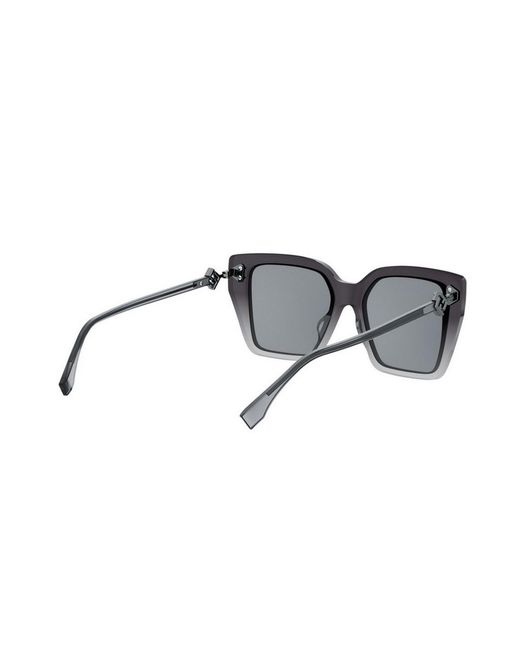 Fendi Multicolor Geometric Sunglasses