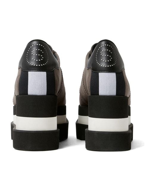 Stella McCartney Brown Elyse Platform Derby Shoes