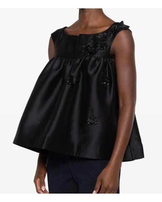 ShuShu/Tong Black Sleeveless Tops