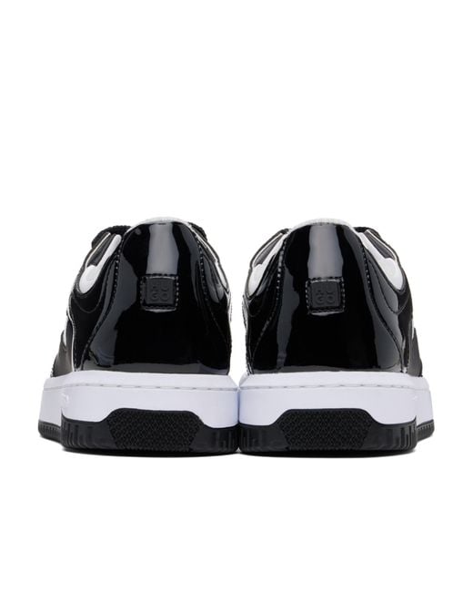 Boss Black Round Toe Low-Top Casual Shoes for men