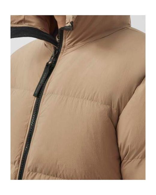 Canada Goose Brown Long-Sleeved Down Jacket for men