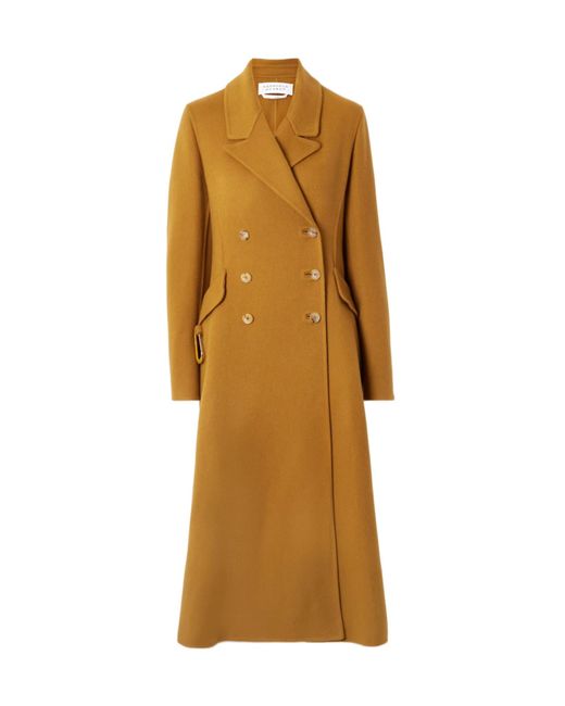 Gabriela Hearst Natural Long-Sleeved Coat