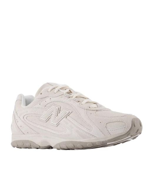 New Balance Gray 204L Lace-Up Sneakers for men