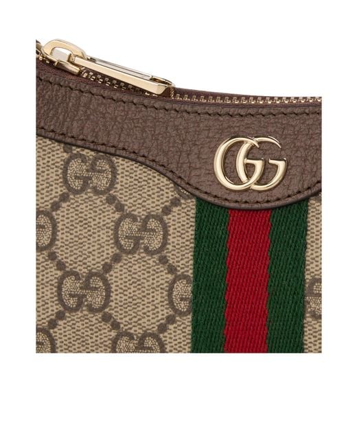 Gucci Gray Monogram Patterned Shoulder Bag