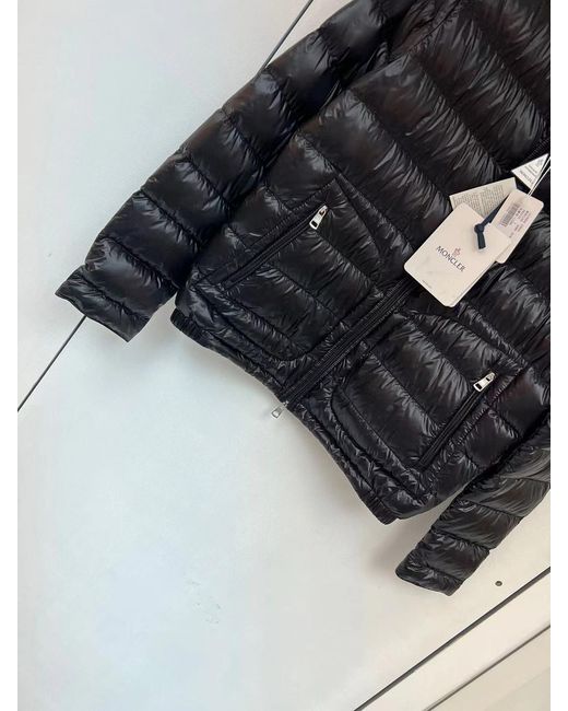 Moncler Black Acorus Short Down Jacket for men