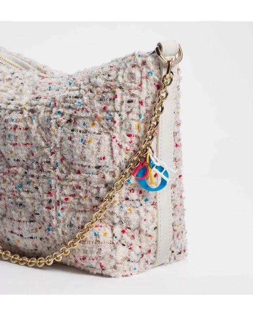Dior White Ling Mini Bag
