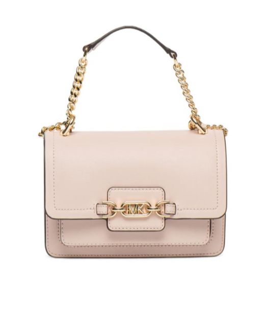 Michael Kors Pink Michael Heather Extra Small Crossbody Bag