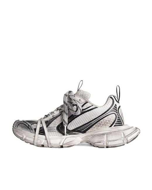 Balenciaga White 3Xl Low-Top Sneakers