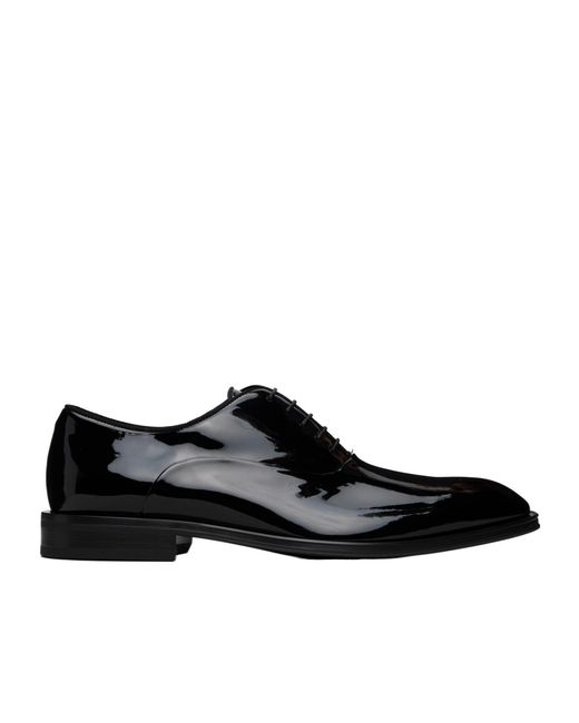 Boss Black Lace-Up Derby Shoes for men