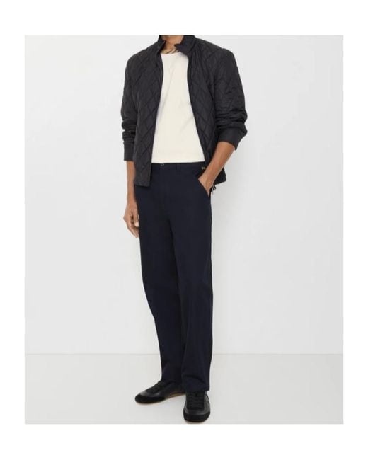 Burberry Blue Twill Chino Pants for men