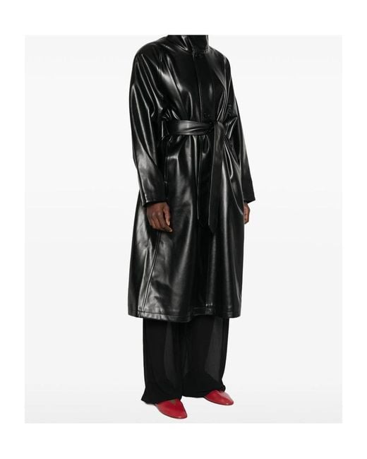 Frankie Shop Black Long-Sleeved Coat