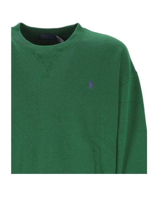 Polo Ralph Lauren Green Long-Sleeved Sweatshirt