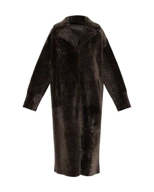 Arma Black Collared Coat