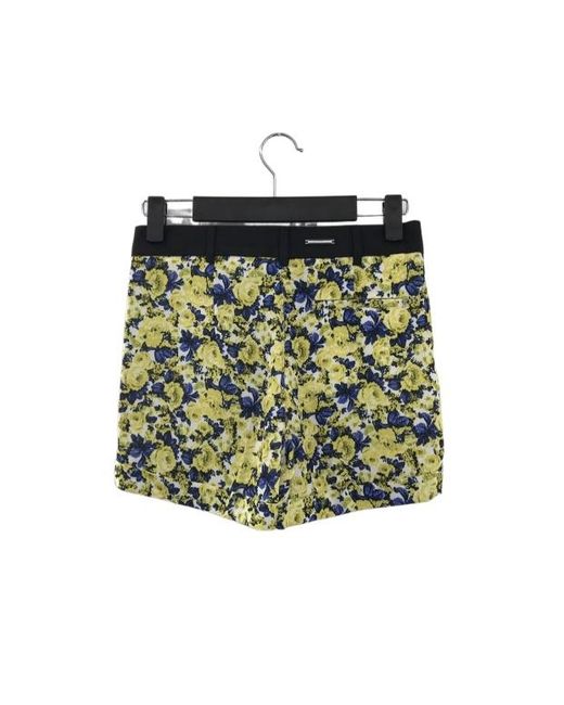 Sportmax Green Floral Shorts
