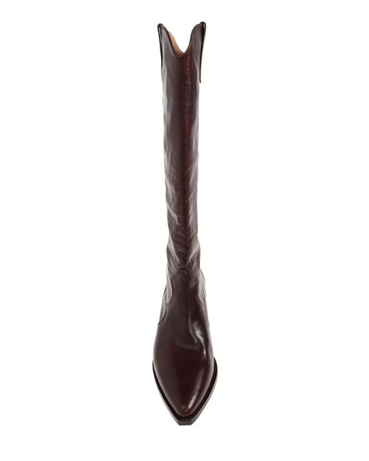 Isabel Marant Brown Pointed Toe Boots