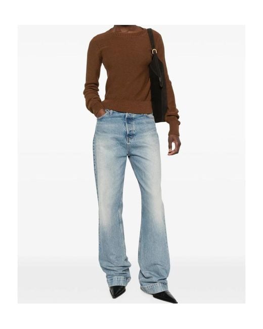 Baserange Brown Long-Sleeved Knitwear