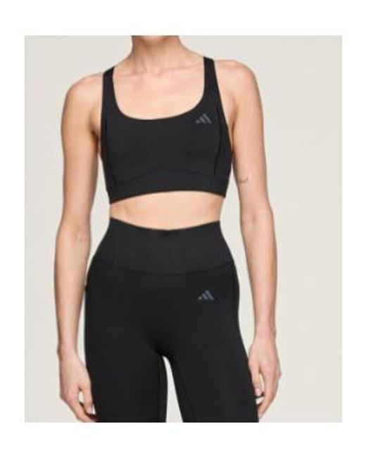 Adidas Black X Entire Studios Strappy Performance Bra