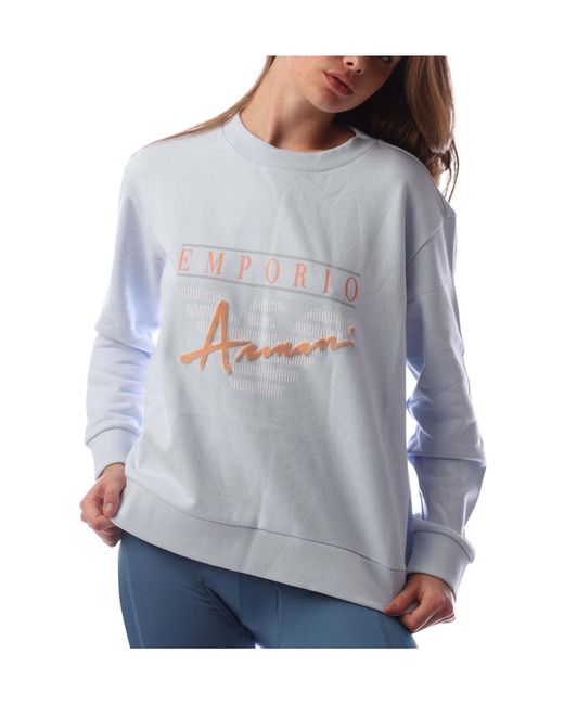 Emporio Armani Gray Crewneck Sweatshirt