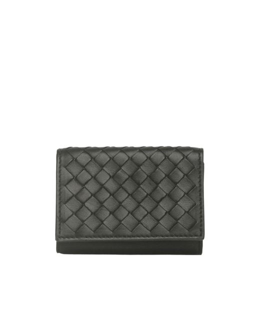 Bottega Veneta Gray Weaving Wallet for men