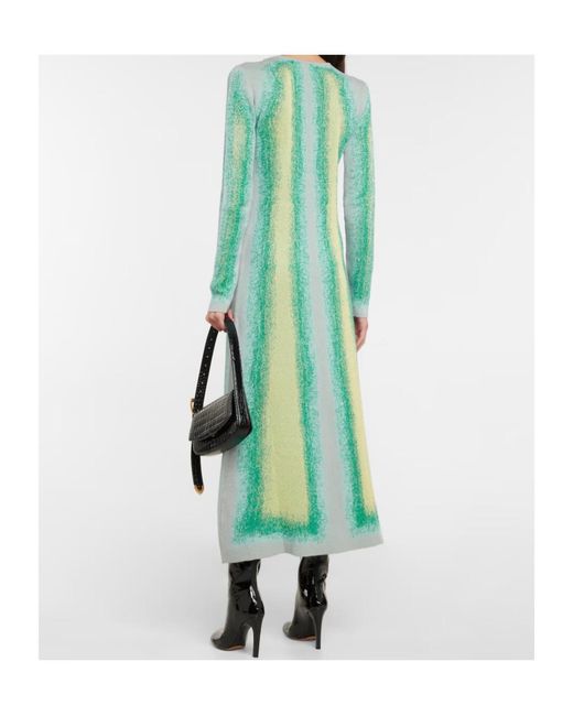 Y. Project Green Gradient Knit Dress