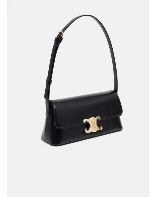 Céline Black Flap Shoulder Bag