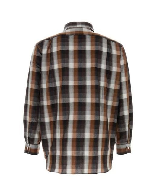 Nanamica Black Regular Collar Oversized Jacket for men