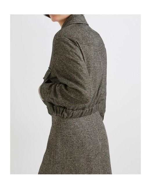 Marella Green Tweed Jacket