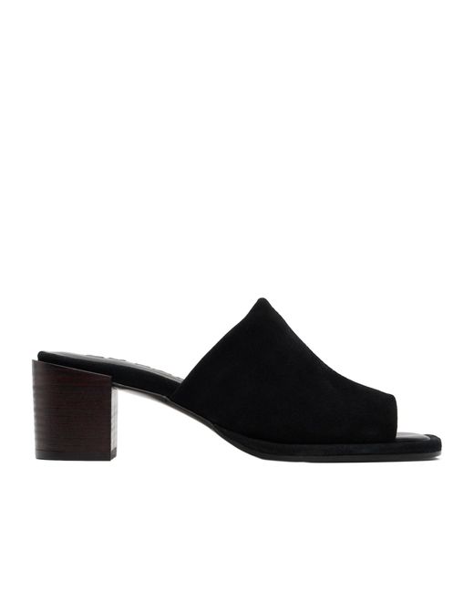 By Far Black Francisco High-Heeled Sandals