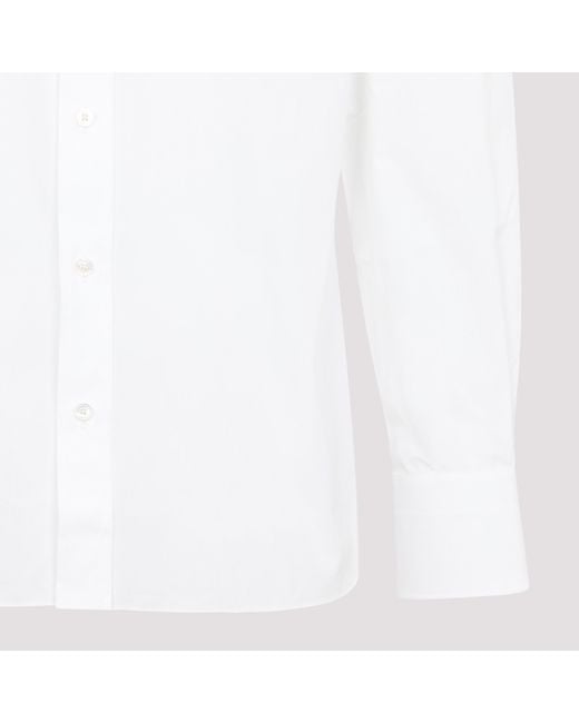 Tom Ford White Buttoned Long-Sleeved Shirt for men