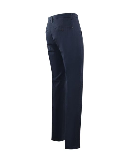 Dondup Blue Spiritissimo Slim Pants for men
