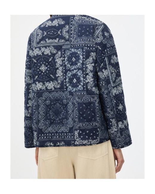 iBlues Blue Padded Jacket