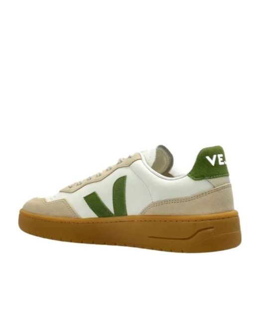 Veja Green V-90 Low-Top Sneakers
