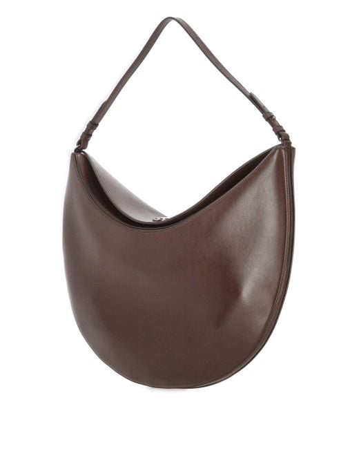 Jacquemus Brown The Ovalo Large Shoulder Bag