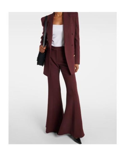 Gabriela Hearst White Wool And Silk-Blend Top