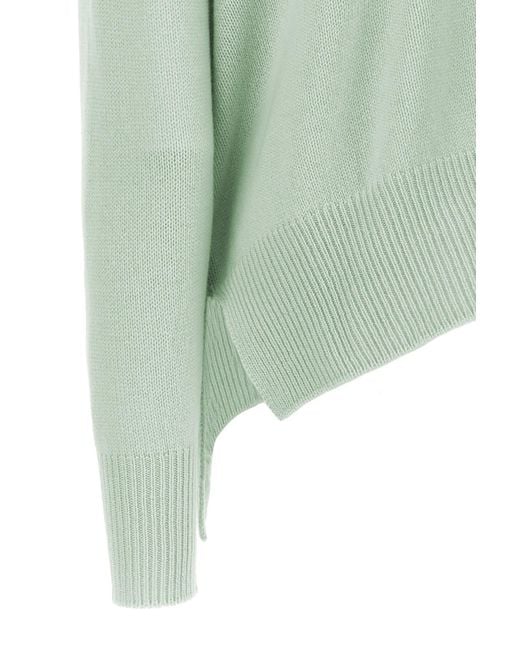 Jil Sander Green Sweater