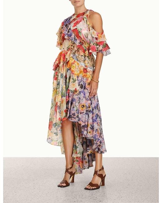 Zimmermann White Wonderland Flounce Dress