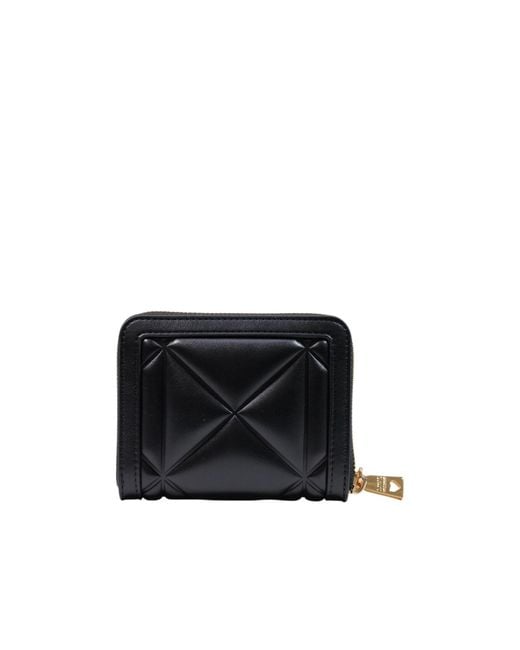 Moschino Black Zip-Around Wallet