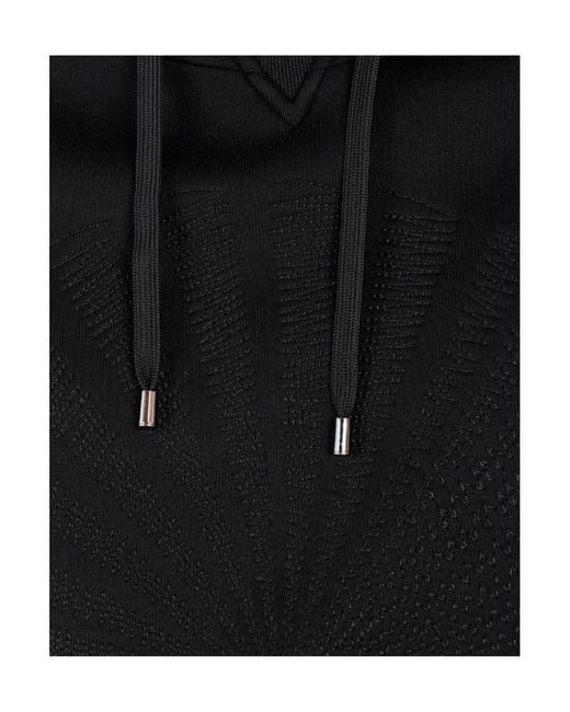 Emporio Armani Blue Hooded Sweater for men