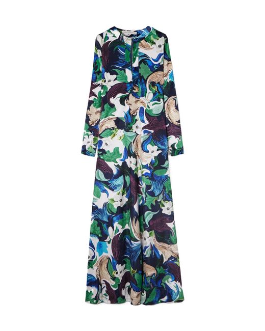 Mary Katrantzou Blue Loose Fit Dress