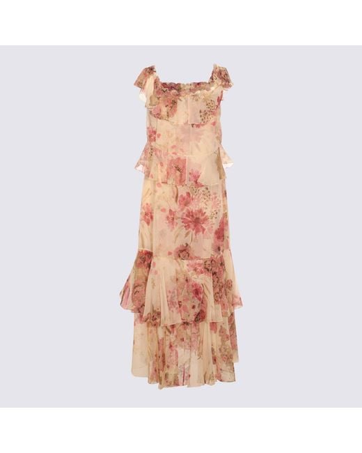 Céline Pink Patterned Dress