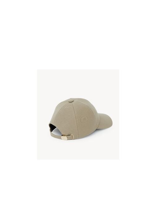 Chloé White Logo Hat