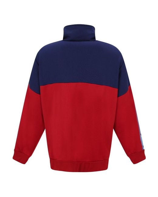 DSquared² Red Zip-Up Long-Sleeved Cardigan for men