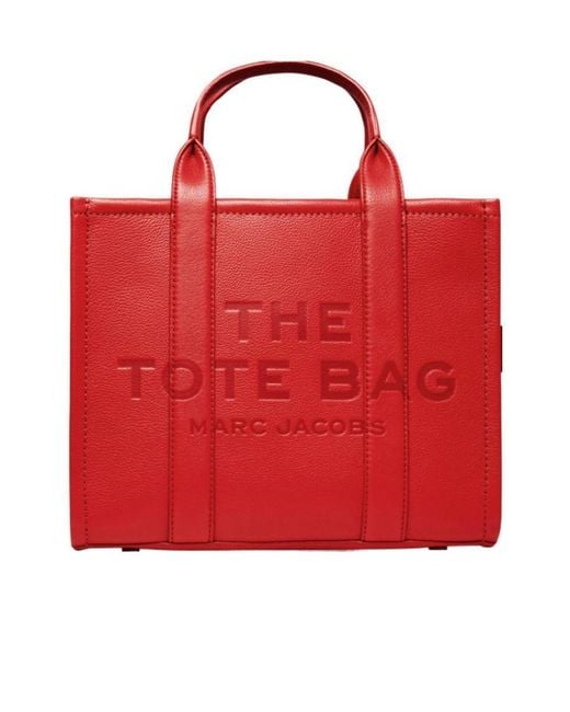 Marc Jacobs Red Small Logo Shoulder Bag