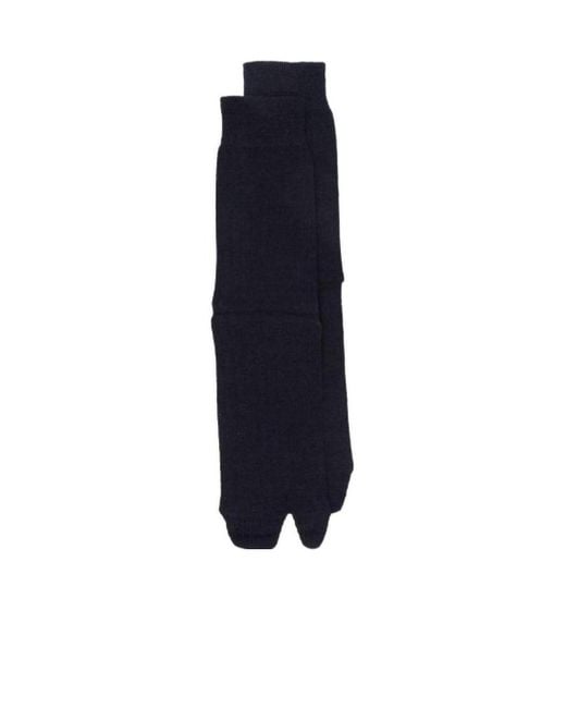 Maison Margiela Blue Tabi-Toe Socks