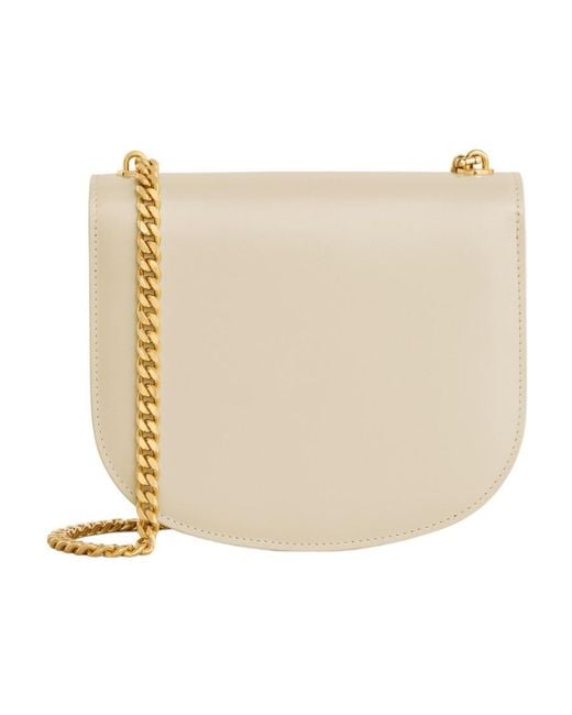 Céline Natural Besace Clea Chain Shoulder Bag