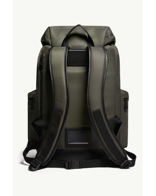 Moncler Gray Kenton Drill Backpack for men