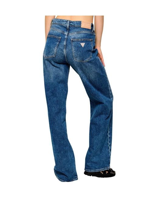 Guess Blue Belt-Loop Jeans