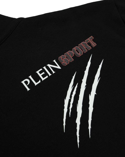 Philipp Plein Black Logo Sticker Casual Jacket for men