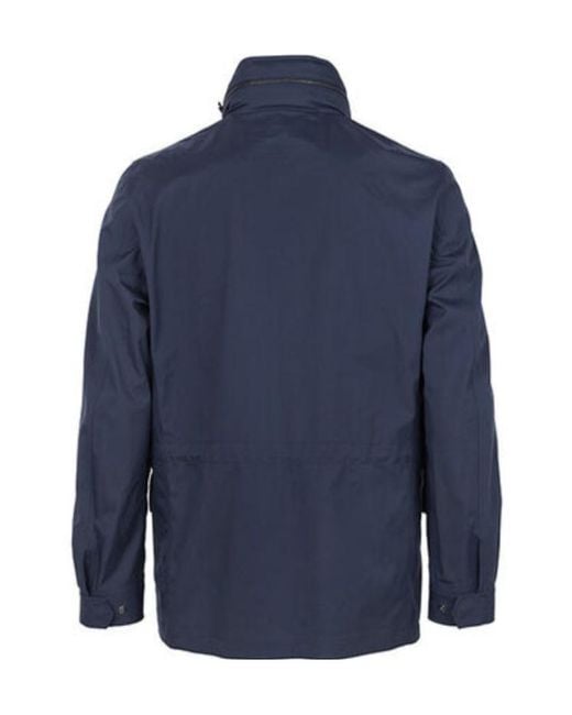 Loro Piana Blue Long-Sleeve Jacket for men
