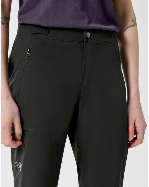 Arc'teryx Black Gamma Sl Logo-Embroidered Straight-Leg Trousers